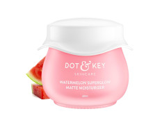 DOT & KEY Watermelon Superglow Matte Oil Free Moisturizer For Face With Watermelon Extracts | Lightweight Gel, Controls Excess Oil, Hydrates & Plumps Skin, With Glycolic Acid For Oily Skin | 60Ml