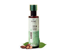 Nat Habit Cold Pressed Sweet Almond (Badam) Oil for Skin & Hair, High Grade Sweet Almond, 100ml