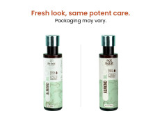 Nat Habit Cold Pressed Sweet Almond (Badam) Oil for Skin & Hair, High Grade Sweet Almond, 100ml