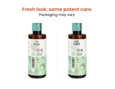 Nat Habit Cold Pressed Coconut Oil for Skin & Hair, Of Whole Kernels from Tamil Nadu & Kerala | 100% Pure Fresh from our Ayurvedic Kitchen, Zero Preservatives | Body Massage Oil, Hair Oil, 200ml