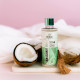Nat Habit Cold Pressed 100% Pure Virgin Coconut Oil for Skin & Hair, Of Raw Coconut from Tamil Nadu & Kerala | Fresh from our Ayurvedic Kitchen, Zero Preservatives | Body Massage Oil, Hair Oil, 200ml