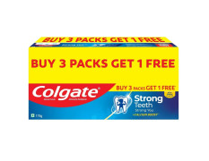 Colgate Strong Teeth Cavity Protection Toothpaste, Colgate Toothpaste with Calcium Boost, 700gm Saver Pack, India's No.1 Toothpaste