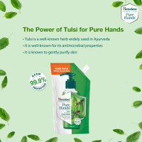 Himalaya Pure Hands Purifying Tulsi Hand Wash Refill 750 ml - Pack of 2, Green Himalaya Pure Hands Purifying Tulsi Hand Wash Refill 750 ml - Pack of 2, Green