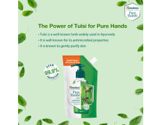 Himalaya Pure Hands Purifying Tulsi Hand Wash Refill 750 ml - Pack of 2, Green