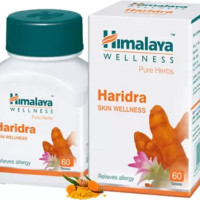 Himalaya Since 1930 Pure Herbs Haridra Skin Wellness Tablets - Relieves Allergies