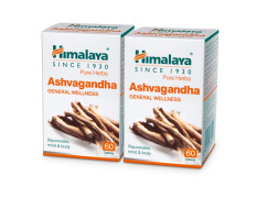 Himalaya Ashvagandha - General Wellness Tablets, 60 Tablets - Pack Of 2