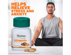 Himalaya Ashvagandha - General Wellness Tablets, 60 Tablets - Pack Of 2