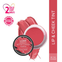 Love Earth Lip Tint & Cheek Tint Multipot-Be The Change With Richness Of Jojoba Oil And Vitamin E For Lips, Eyelids & Cheeks, Matte Finish - Rose Pink Love Earth Lip Tint & Cheek Tint Multipot-Be The Change With Richness Of Jojoba Oil And Vitamin E For Lips, Eyelids & Cheeks, Matte Finish - Rose Pink