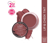 Love Earth Lip Tint & Cheek Tint Multipot-Seize The Day With Richness Of Essential Oils And Vitamin E For Lips, Eyelids & Cheeks, Matte Finish - Raspberry Pink
