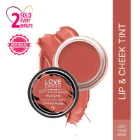 Love Earth Lip Tint & Cheek Tint Multipot-Got Your Back With Richness Of Essential Oils And Vitamin E For Lips, Eyelids & Cheeks, Matte Finish - Coral Love Earth Lip Tint & Cheek Tint Multipot-Got Your Back With Richness Of Essential Oils And Vitamin E For Lips, Eyelids & Cheeks, Matte Finish - Coral