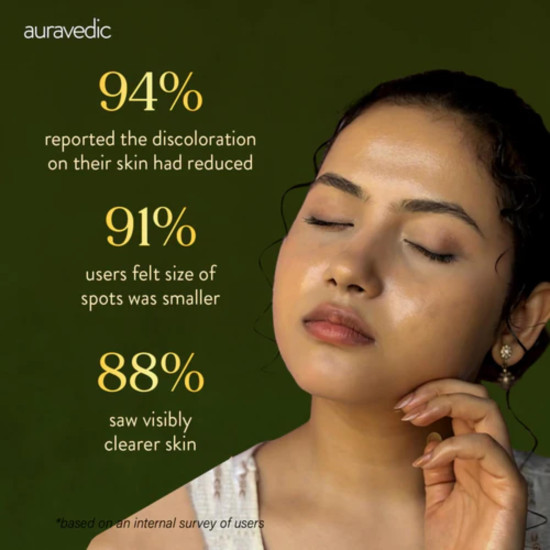 Auravedic Kumkumadi Tailam Face Oil 30 ml Kumkumadi oil for Face Serum for Glowing Skin Brightening Radiant Youthful Glow