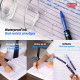 Reynolds TRIMAX RollerBall Pen SET - 5 PENS BLUE | ROLLER BALL PEN FOR WRITING | PEN FOR STUDENTS & OFFICE STATIONERY | 0.5 mm TIP SIZE Reynolds TRIMAX RollerBall Pen SET - 5 PENS BLUE | ROLLER BALL PEN FOR WRITING | PEN FOR STUDENTS & OFFICE STATIONERY | 0.5 mm TIP SIZE