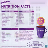 Pediasure Nutritional Drink Powder 1.9 kg, Chocolate, Scientifically Designed Nutrition for Supporting Kids Growth