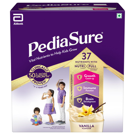 Pediasure Nutritional Drink Powder 1.9 kg, Vanilla, Scientifically Designed Nutrition for Supporting Kids Growth
