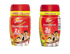 Dabur Chyawanprash - 550g (500g + 50g Free)| 3X Immunity Action | With 40+ Ayurvedic Herbs | Helps Build Strength & Stamina | Builds Overall Health