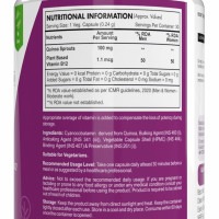 HealthyHey Nutrition 100% Natural Vitamin B12 - Support Immune Health | Non-Synthetic, No-Chemical | 30 Veg. Capsules
