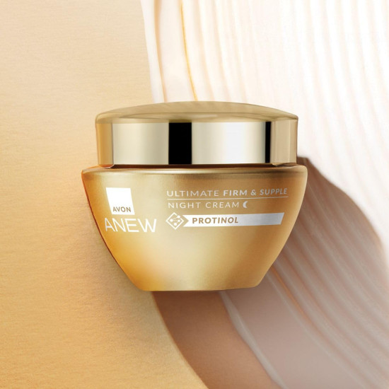 Avon Anew Ultimate Night Cream I Boots Skin's Collagen I Restore Skin Hydration I Imroves Skin Texture I 50 gm Avon Anew Ultimate Night Cream I Boots Skin's Collagen I Restore Skin Hydration I Imroves Skin Texture I 50 gm