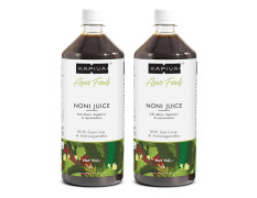 Kapiva Noni Juice (2L) - Rich in Antioxidants, Boosts Energy, Builds Immunity, Natural Detoxifier - Super Saver Pack of 2