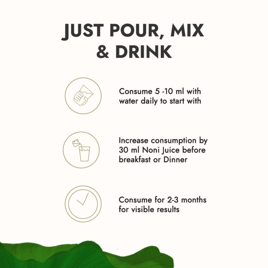 Kapiva Noni Juice (2L) - Rich in Antioxidants, Boosts Energy, Builds Immunity, Natural Detoxifier - Super Saver Pack of 2