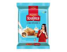 Britannia Toastea Milk Rusk Toast, 182g / 200g (Weight May Vary)