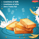 Britannia Toastea Milk Rusk Toast, 182g / 200g (Weight May Vary)