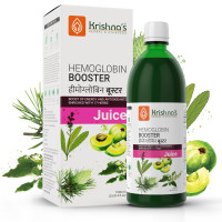 KRISHNA'S HERBAL & AYURVEDA Hemoglobin Booster Juice-1000 Ml|Helps To Improve Your Haemoglobin Count|Goodness Dev Daru, Kutki, Amla & 13 Other Super Herbs