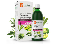 KRISHNA'S HERBAL & AYURVEDA Hemoglobin Booster Juice-1000 Ml|Helps To Improve Your Haemoglobin Count|Goodness Dev Daru, Kutki, Amla & 13 Other Super Herbs