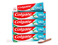 Colgate Active Salt Buy 3+1 Free, 800g (200g x 4, Pack of 4) Toothpaste, Daily Germ Protection, Toothpaste with Salt & Mint, Healthy Gums & Teeth, Fights Germs & Eliminates Bad Breath