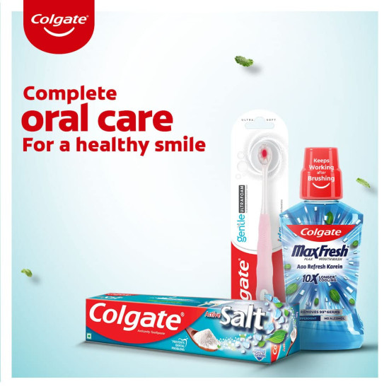 Colgate Active Salt Buy 3+1 Free, 800g (200g x 4, Pack of 4) Toothpaste, Daily Germ Protection, Toothpaste with Salt & Mint, Healthy Gums & Teeth, Fights Germs & Eliminates Bad Breath