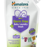 Himalaya Germ Free Baby Laundry Wash 1 L Pouch Liquid, White, (7004801)