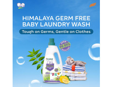 Himalaya Germ Free Baby Laundry Wash 1 L Pouch Liquid, White, (7004801)