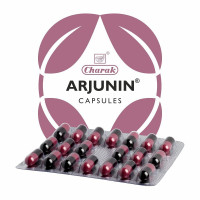 Charak Pharma Arjunin Capsule for Heart Health For Men- 10 Capsules