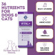 PET360 Vital+ Advanced Wellness Formula | Daily Multivitamin Syrup | Healthy Skin, Joints, Immunity & Growth | Nutritional Supplement for Dogs & Cats- 500 ml