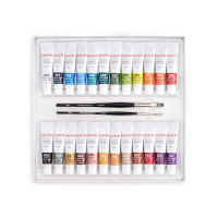 Artist Acrylic Colours 24 Shade X 9ml + 1 Titanium White X 20ml