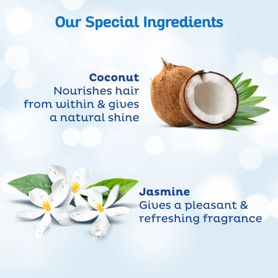 Parachute Advansed Jasmine Gold Coconut Hair Oil With Vitamin-E For Super Shiny Hair, Non-sticky, 500ml