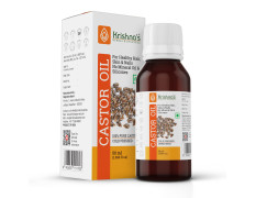 Krishna's Castor Oil | 100% Pure Castor Oil | Cold Pressed -50 ml