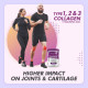HealthyHey Nutrition Jointrelief Collagen Peptide Powder Type 1,2 & 3 (Hydrolysed) With Glucosamine,Chondroitin,Msm- Support Joint And Cartilage Health - 200 G (Orange),1 Count,22 Servings