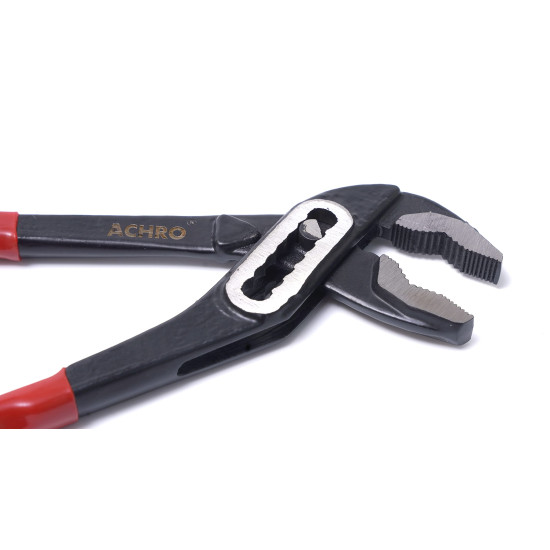 ACHRO Kit Of 3 Tools Plumbing Kit (Contains 10 Inch Water Pump Plier, 10 Inch Pipe Wrench, 8 Inch Adjustable wrench) Multipurpose Tool Kit Set for All Jobs, Open End, Flexible end