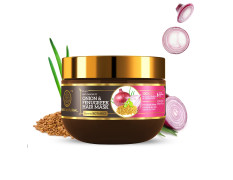 KHADI NATURAL Onion & Fenugreek Hair Mask| Reduces Dandruff| Helps in Hair Growth| POWERED BOTANICS| 200GM