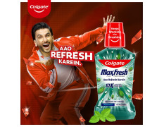 Colgate Maxfresh Plax Antibacterial Mouthwash - 24/7 Fresh Breath, Freshmint, 750ml (Pack of 3)
