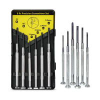 Spartan 6 in 1 Precision Screwdriver Set Multi Repair Screwdriver Tool Kit for Mobiles, Laptops, Electronics (6 Pieces), Black, (Spa-Z0307)