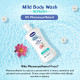 Chicco Baby Moments Mild Body Wash Refresh, New Advanced Formula with Natural Ingredients, No Tears & Soap-Free, Mild formula for Baby’s Body wash, No Phenoxyethanol and Parabens (200ml)