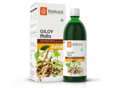KRISHNA'S HERBAL & AYURVEDA Giloy Juice Immunity Booster - 1000 Ml | Pack Of 1 | Immune Support | Respiratory Health & Gut Health