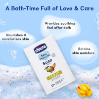Chicco Baby Moments Soap 75g Buy 3 Get 1 Free For Nourished & Moisturised Skin With Natural Care of Almond & Olive Oil Chicco Baby Moments Soap 75g Buy 3 Get 1 Free For Nourished & Moisturised Skin With Natural Care of Almond & Olive Oil