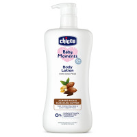 Chicco Baby Moments Body Lotion for Babies, 500ml | Almond Milk & Murumuru Butter | Quick Absorb Formula with Natural Ingredients for Ultra Soft Skin | Dermatologically Tested | Parabens & Phenoxyethanol Free
