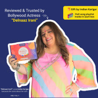 Indian Karigar Starch Holi Gulal for Holi Colour 480g 6 Flavor × 80g Herbal Gulal Organic Holi Colours for Family Non Toxic Holi Color Organic Skin Safe Holi Colors Holi Gifts Pack of 6 Multicolor