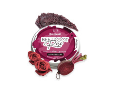 Nat Habit Lip Scrub, Beetroot Rose – Mask for Lip Lightening, Dry & Dark Lips Care with Vitamin E, Free from Chemicals & Preservatives (12 gm)