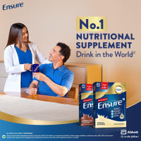 Ensure No 1 Nutritional Supplement Drink in the world 32 nutrients High Protein,Calcium,Vit D, Vanilla 400g/375g, Wt may vary