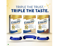 Ensure Diabetes Care Chocolate 375gm |Support Blood Sugar, Weight Management, Cholestrol Reduction |High Protein, High Fibre, 4 Myo-inositol |Zero Added Sucrose
