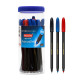 Reynolds AEROSLIM Ball Pen SET - 25 PENS (15 BLUE, 5 Black, 5 Red) | PENS WITH COMFORTABLE GRIP |BALL PENS FOR WRITING | PEN FOR STUDENTS & OFFICE STATIONERY | 0.7 mm TIP SIZE Reynolds AEROSLIM Ball Pen SET - 25 PENS (15 BLUE, 5 Black, 5 Red) | PENS WITH COMFORTABLE GRIP |BALL PENS FOR WRITING | PEN FOR STUDENTS & OFFICE STATIONERY | 0.7 mm TIP SIZE